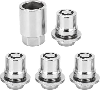 Wheel Lock Lug Nut Set M12 X 1.5 For Toyota Camry Tacoma Corolla Highlander Avalon RAV4 Sienna Venza Celica Prius Matrix CHR Mirai 00276-00900 Wheel Lock Lug Nuts For IS300