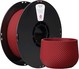 Matte PLA Filament 1.75mm, kexcelled PLA 3D Printer Filament, Shine-Free Color +/- 0.03mm, Frosted Texture, 1kg Spool (2.2lbs), Morandi Color, Fit Most FDM Printer, Cherry Red