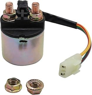 Starter Solenoid Relay for Honda TRX350 Fourtrax Rancher 350 2000-2006 / TRX400 Fourtrax Foreman 400 1995-2003 ATV / TRX450 Foreman 450 1998-2004 / TRX500 Foreman 500 2005-2009 2011-2013