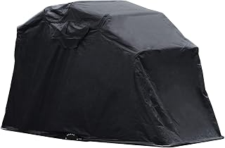 Mophorn Motorcycle Shelter Shed Strong Frame Motorbike Garage Waterproof 106.3"x 41.3"x 61" Motorbike Cover Tent Scooter Shelter 120055 Hoods for Vehicles