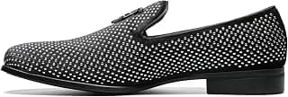 Mens Swagger Studded Ornament Slip-on Driving Style Loafer