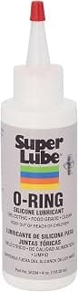 Super Lube 56204 O-Ring Silicone Lubricant, 4oz Bottle