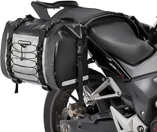 ROCKBROS Motorcycle Saddle Bag Waterproof Side Bag for Honda Yamaha Suzuki Sportster Motorcycle Bag Pack Removable Detachable Bag (2 PCS)