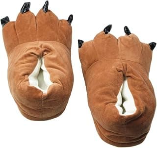 Cosplay Monster Paw Plush Slippers Monster Feet Claw Slippers Home Shoes