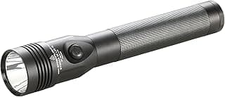 Streamlight 75458 Stinger DS LED HL 800-Lumen Rechargeable Dual Switch Flashlight with 120-Volt AC/12-Volt DC Smart Charge Piggyback Charger (NiMH), Black