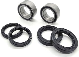 Mengbo Front Wheel Bearings and Seals Kits Replacement for Hon-da 2000-2006 Rancher 350 TRX350FE TRX350FM 2004-2007 Rancher TRX400FA TRX400FGA 4x4 Only 91051-HC5-003 91256-HC5-003
