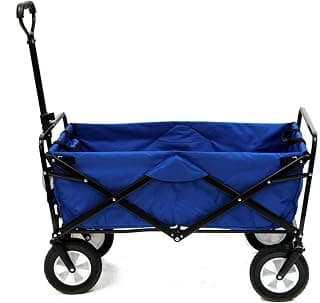 Mac Sports WTC-111 Outdoor Utility Wagon, Solid Blue