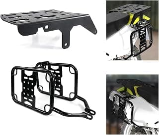 Xitomer Saddlebag Support + Racks Luggage Racks, Fit for 2022 DR650 1996-2014 2015 2016 2017 2018 2019 2020 2021 2022 DR650, Motorcycle Pannier Racks, Side Carrier