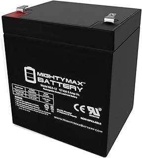 Mighty Max Battery ML5-12 - 12V 5AH Electric Trailer Brakes Breakaway Kit Rechargeable Battery