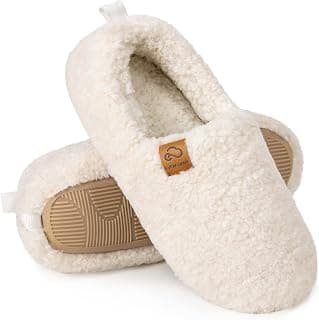 Women's Shearling Memory Foam Full Slippers