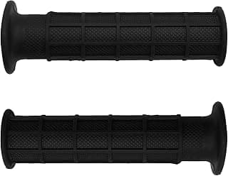 PMFCA 53165-HP5-600 2PCS Motorcycle Handlebar Grips Non-Slip Soft Rubber Grips Handlebar Compatible with Honda Recon Rancher Foreman Rubicon Rincon 2001-2019