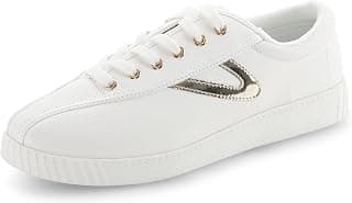 Womens Nyliteplus Women's Leather Lace-up Casual Fashion Sneakers Classic Vintage Style Nyliteplus Women's Leather Lace-Up Casual Fashion Sneakers Classic Vintage Style