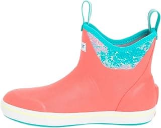 womens Salmon Sisters Octopus Ankle Deck Boot Fishing Boots