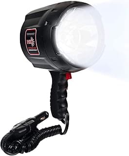 GOODSMANN TACTICPRO Powerful 2000 Lumen HID Spotlight/Floodlight Automotive/Garage/Emergency/Boating/Fishing/Hunting/Camping/Hiking/Patrolling Spotlight 9924-0011-06