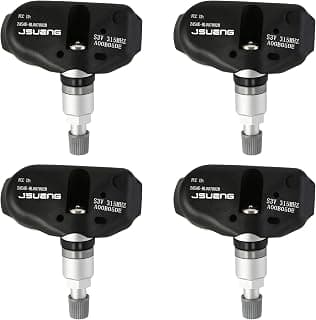 TPMS Sensor,4-Pack Tire Pressure Monitoring System 315MHz Replacement for Acura TL MDX RL,Honda Ridgeline, Tire Sensor Replaces OE#06421-S3V-A04
