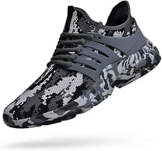 Men's Sneakers Casual Walking Shoes Black