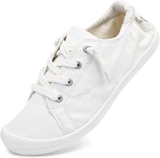 Slip On Canvas Shoes for Womens with Arch Suppor Casual Fashion Sneakers