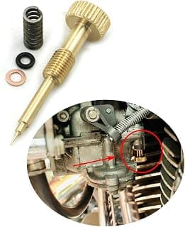 Alpha Rider Pro Carb Rebuild Kit Mixture Screw For Keihin CV CVK Carbs For Harley Big Twin 1990-1999, Twin Cam 1999-2006 & Sportster XL 883 1200 1988-2006
