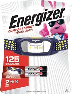ENERGIZER LED Headlamp Flashlights, High-Performance Head Light for Outdoors, Camping, Running, Storm, Survival, Batteries Included