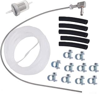 Fuel Stand Pipe Kit Efficient Fuel Stand Pipe Hose Line Clip Kit for Webasto Eberspacher Parking Heaters, Easy to Install, Corrosion-Resistant, and Perfect Fit