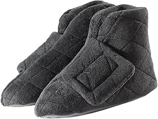 Women’s Superb Comfort Extra Wide Bootie Slippers for Seniors With Swollen Feet