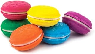 International Arrivals 112-052 Erasers, Macaron Scented, Set of 6