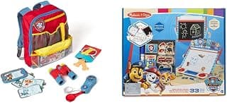 Melissa & Doug PAW Patrol Pup Pack Backpack Role Play Set (15 Pieces)