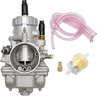 2 Stroke Carburetor with Fuel Filter Replacement for Polaris Scrambler 400 Sport 400 400L Sportsman 400 Trail Blazer 400 Xplorer 400 400L Xpress 400 Replaces# 3130710 3130574 3130957 3131323 3131404
