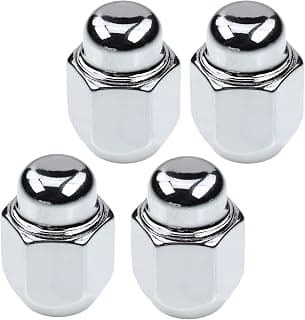 A-Premium Wheel Lug Nuts Compatible with Hyundai Santa Fe Sonata Accent Genesis Tiburon Tucson Kia Optima Sorento Sportage Spectra5 Rio5 4-PC Set