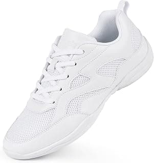 Cheer Shoes Women Cheerleading Dance Shoes Fashion Sneakers Athletic Sport Training Lace Up Shoes for Gilrs