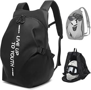 MIHUNTER Motorcycle Backpack,Motorcycle Backpacks for Men,Motorcycle Backpack Waterproof,Helmet Backpack, Waterproof Helmet Backpack for Men, Travel Backpack