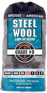 Steel Wool, 12 pad, Fine Grade #0, Rhodes American, Between Coats