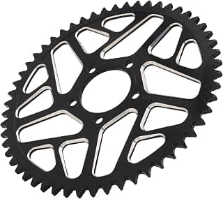 NACORE 54T Sur Ron Rear Sprocket Motorcycle Chain Wheel Sprocket Compatible To Sur Ron X/S, X160 / X260, STING Electric Dirt Bike BLACK