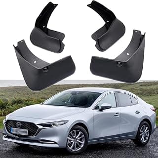 SPEEDLONG Car Mud Flaps Splash Guards Fender Mudguard Compatible with Mazda 3 Sedan 2019 2020 2021 2022 2023