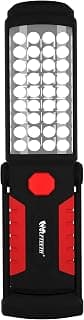 Wolfteeth 36+5 LED Work Lights, Magnetic Work Light, LED Flashlight for Emergencies, Hanging Hook and Magnet Base, 360°Rotate Hands-Free Portable Light for Car Repair, Garage and Outdoor Use