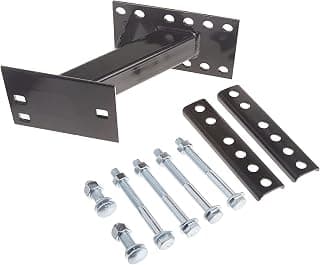MaxxHaul 70214 Powder Coat Black Trailer Spare Tire Carrier