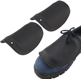1Pair Anti Smash Safety Welder Lace up Shoe Cover Boots Shoes Toe Caps For Steel