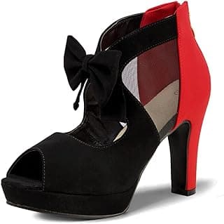 Open Toe Women Platform High Heel Shoes Bows Strappy Sandals