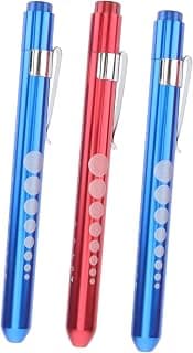 TOVINANNA 3pcs LED flashlights Nursing Student Flashlight Reusable Pen Light Nurse Medical Doctor Pen