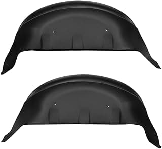 Husky Liners 79131 Rear Wheel Well Guards Fits 17-18 F250/350 , Black