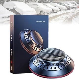 Bikenda Electromagnetic Molecular Interference Antifreeze Snow Removal Instrument, Car Diffusers for Essential Oils, Vehicle Microwave Molecular Deicing Instrument (Color : Black)