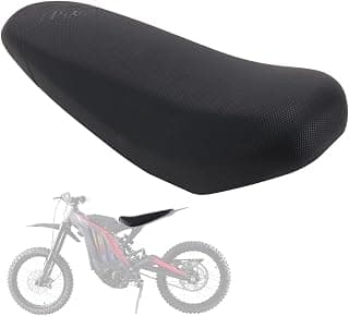 Motorcycle Seat Cushion Electric Dirt Bike Seat Leather Replacement For Sur Ron Sur-Ron Light Bee S/X Electric Motorcycle Black