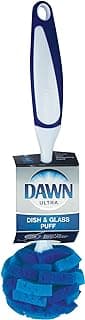Dawn Ultra Dish Puff Glass, Medium, White