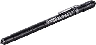 Streamlight 65058 Stylus 3-AAAA LED Pen Light, Black with White LED UL Listed, 6-1/4-Inch - 11 Lumens