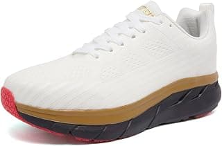 Womens Road Running Shoes Mens Walking Shoes Lightweight Sports Sneakers for Women Non-Slip Outdoor Tennis Mesh Comfortable Lace Up Shoes