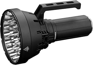 IMALENT SR32 Powerful Flashlight 120,000 Lumens, Brightest Flashlight Long Beam 2080 Meters, Led Flashlights with Cree XHP 50.3 HI LEDs, Super Bright Rechargeable Torch for Outdoors and Emergency