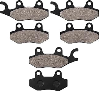Brake Pads Front and Rear Compatible with Can Am Commander 800R 2011-2019 / Commander 800 2011-2015 / Commander 1000 2014-2015