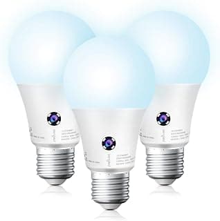 Sengled 5000K Daylight LED Light Bulb 10.5 Watt Equivalent 1200LM, Automatic Dusk to Dawn Light Bulbs for Outdoor Lighting, 3 Pack, UL Listed.