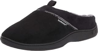 Men's Open Back Slipper with Memory Foam and Indoor/Outdoor Sole