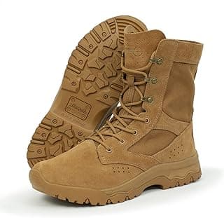 Men's Military Boots Lightweight Army Combat Tactical Military Boots For Men Hunting Jungle Hiking Work Boots…